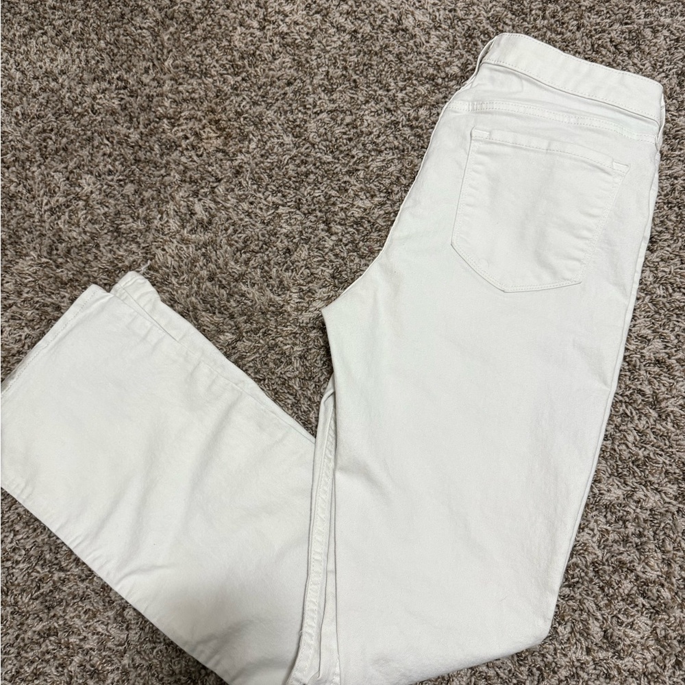 Old Navy Women's white bootcut Jeans long